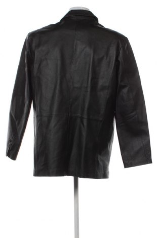Ανδρικό δερμάτινο μπουφάν, Μέγεθος XL, Χρώμα Μαύρο, Τιμή 24,49 €