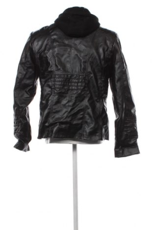 Pánska kožená bunda , Veľkosť L, Farba Čierna, Cena  22,22 €