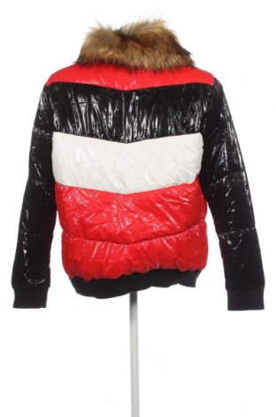 Pánska kožená bunda  Boohoo, Veľkosť XL, Farba Viacfarebná, Cena  22,22 €