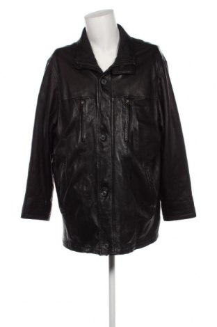 Ανδρικό δερμάτινο μπουφάν Daniel Hechter, Μέγεθος XL, Χρώμα Μαύρο, Τιμή 35,72 €