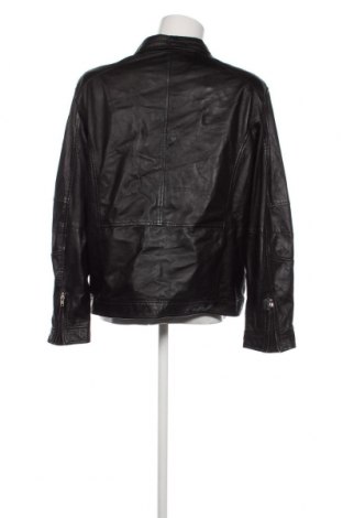 Ανδρικό δερμάτινο μπουφάν Jilani Collection, Μέγεθος XL, Χρώμα Μαύρο, Τιμή 72,70 €