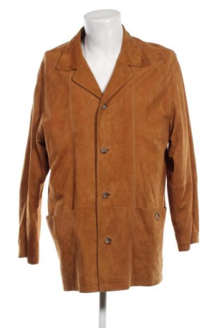 Мъжко кожено яке Pierre Cardin, Размер L, Цвят Кафяв, Цена 403,00 лв.