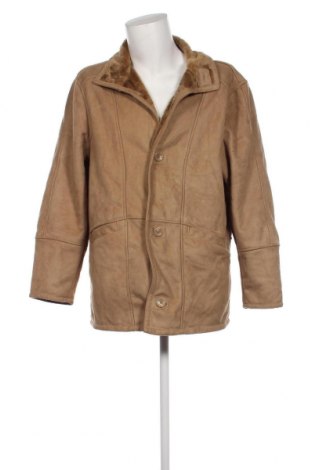 Мъжко палто, Размер XL, Цвят Бежов, Цена 32,10 лв.