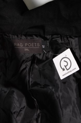 Palton de bărbați Rag Poets, Mărime XXL, Culoare Negru, Preț 123,19 Lei
