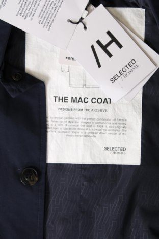 Pánsky kabát  Selected Homme, Veľkosť L, Farba Modrá, Cena  19,10 €