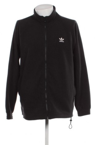 Ανδρική ζακέτα fleece Adidas Originals, Μέγεθος XL, Χρώμα Μαύρο, Τιμή 67,22 €
