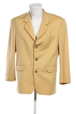 Мъжко сако Dolzer, Размер XL, Цвят Жълт, Цена 19,00 лв.