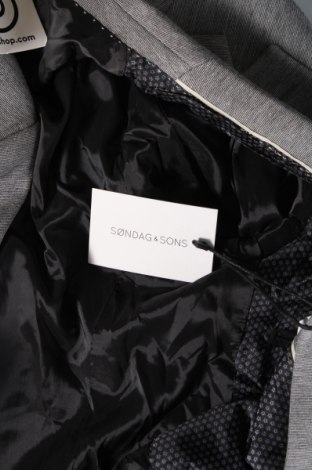 Pánske sako  Sondag & Sons, Veľkosť M, Farba Sivá, Cena  12,63 €