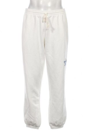 Herren Sporthose Reebok, Größe L, Farbe Weiß, Preis 17,94 €