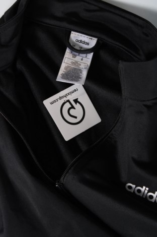 Ανδρική αθλητική ζακέτα Adidas, Μέγεθος S, Χρώμα Μαύρο, Τιμή 28,39 €