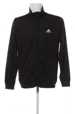Ανδρική αθλητική ζακέτα Adidas, Μέγεθος L, Χρώμα Μαύρο, Τιμή 54,77 €