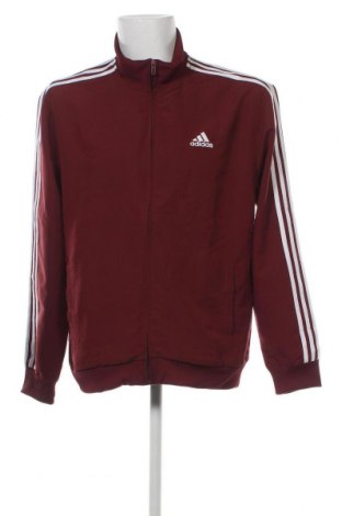 Ανδρική αθλητική ζακέτα Adidas, Μέγεθος M, Χρώμα Κόκκινο, Τιμή 74,69 €