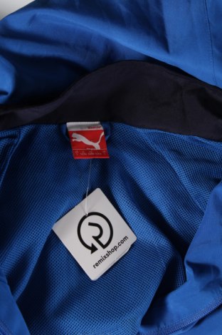 Ανδρικό αθλητικό μπουφάν PUMA, Μέγεθος L, Χρώμα Μπλέ, Τιμή 9,00 €