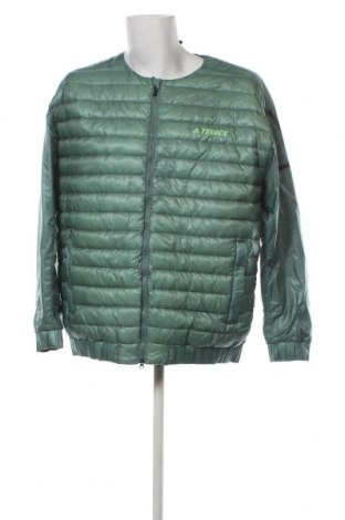 Ανδρικό μπουφάν Adidas, Μέγεθος XL, Χρώμα Πράσινο, Τιμή 80,97 €