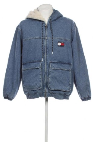 Herrenjacke Tommy Jeans, Größe M, Farbe Blau, Preis 78,66 €