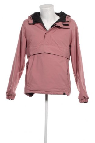 Ανδρικό μπουφάν Pull&Bear, Μέγεθος M, Χρώμα Ρόζ , Τιμή 17,81 €