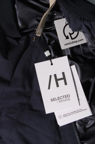 Pánska bunda  Selected Homme, Veľkosť XS, Farba Modrá, Cena  13,14 €