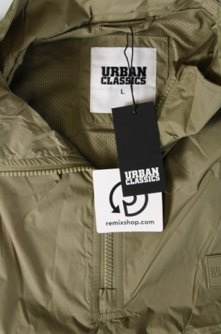 Herrenjacke Urban Classics, Größe L, Farbe Grün, Preis 13,71 €
