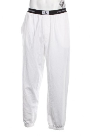 Пижама Calvin Klein Sleepwear, Размер L, Цвят Бял, Цена 79,20 лв.