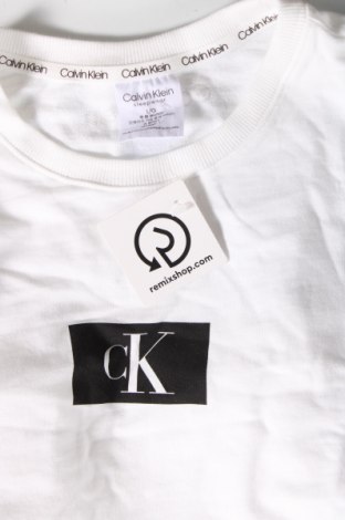 Pizsama Calvin Klein Sleepwear, Méret L, Szín Fehér, Ár 12 558 Ft