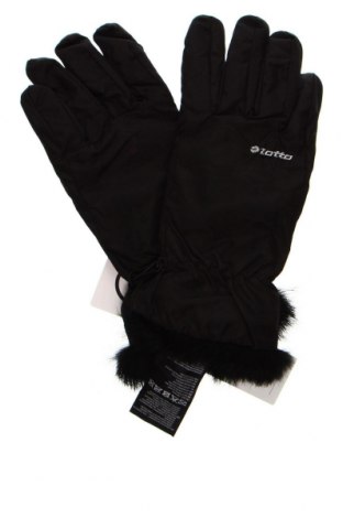 Γάντια για χειμερινά σπορ Lotto, Χρώμα Μαύρο, Τιμή 16,42 €