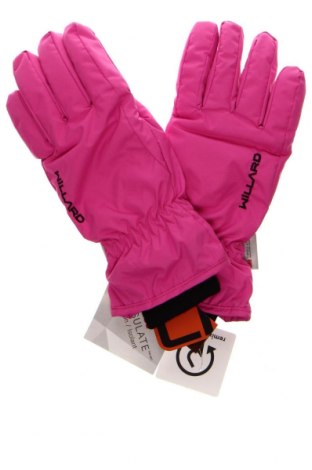 Handschuhe für Wintersport Willard, Farbe Rosa, Preis 18,25 €