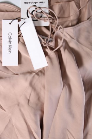 Kleid Calvin Klein, Größe M, Farbe Beige, Preis € 126,80