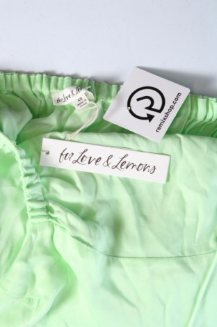 Φόρεμα For Love And Lemons, Μέγεθος XS, Χρώμα Πράσινο, Τιμή 53,40 €