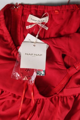 Kleid Naf Naf, Größe L, Farbe Rot, Preis 21,09 €