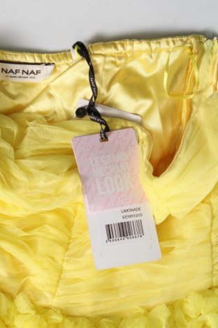 Φόρεμα Naf Naf, Μέγεθος M, Χρώμα Κίτρινο, Τιμή 68,04 €