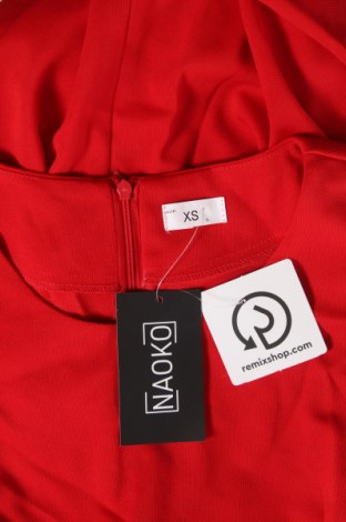 Šaty  Naoko, Veľkosť XS, Farba Červená, Cena  6,88 €