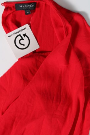 Šaty  Selected Femme, Veľkosť XS, Farba Červená, Cena  7,73 €