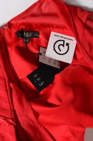 Kleid Un Deux Trois, Größe M, Farbe Rot, Preis € 90,21