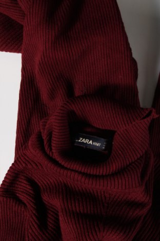 Рокля Zara Knitwear, Размер S, Цвят Червен, Цена 6,24 лв.