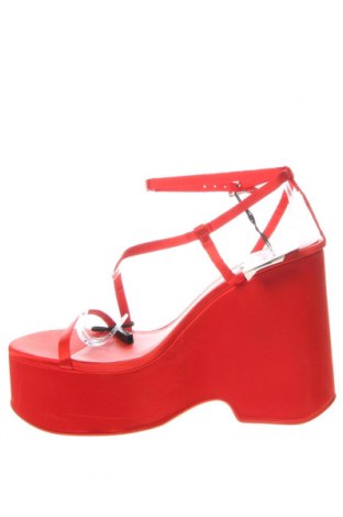 Sandále Zara, Veľkosť 40, Farba Červená, Cena  25,52 €