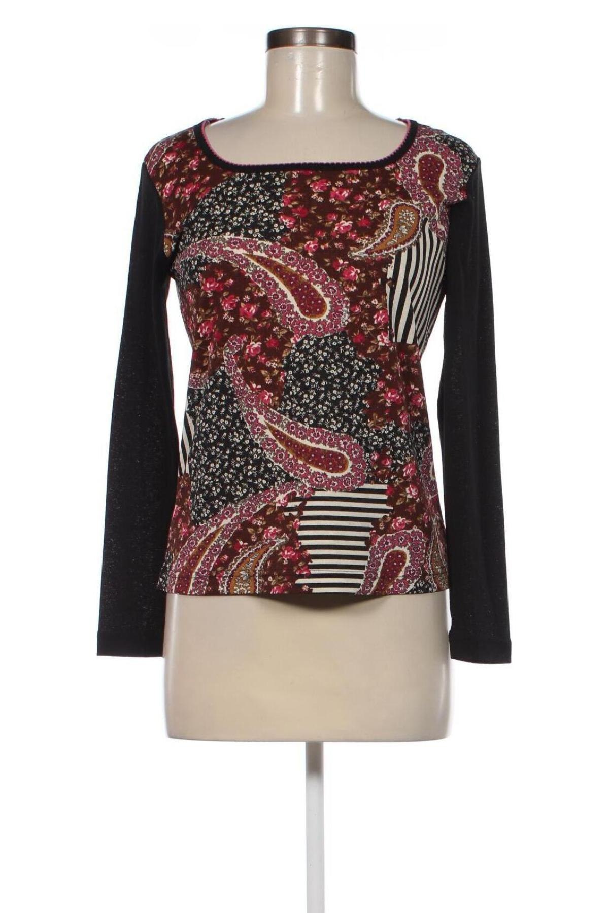 Дамска блуза 4/5/6 Fashion Concept, Размер S, Цвят Многоцветен, Цена 5,13 лв.
