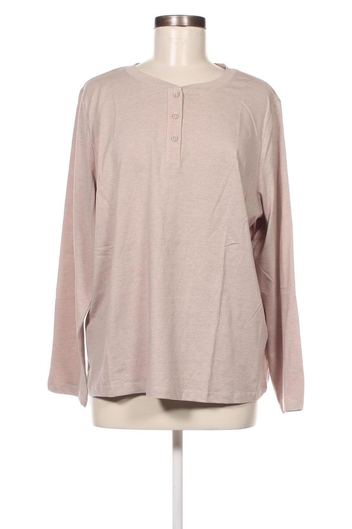 Γυναικεία μπλούζα Anna Field, Μέγεθος 3XL, Χρώμα  Μπέζ, Τιμή 5,59 €