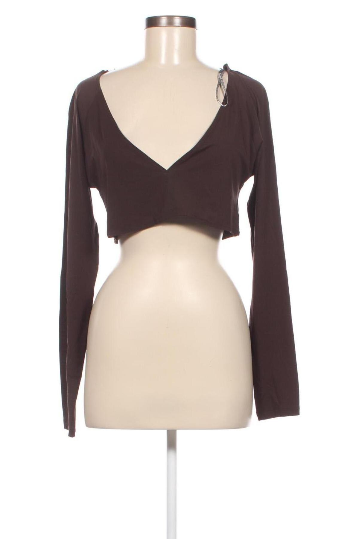 Дамска блуза Barbara Schwarzer, Размер XL, Цвят Кафяв, Цена 25,50 лв.