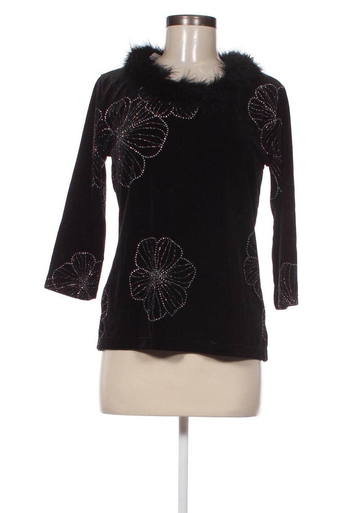 Дамска блуза Barisal, Размер S, Цвят Черен, Цена 5,13 лв.