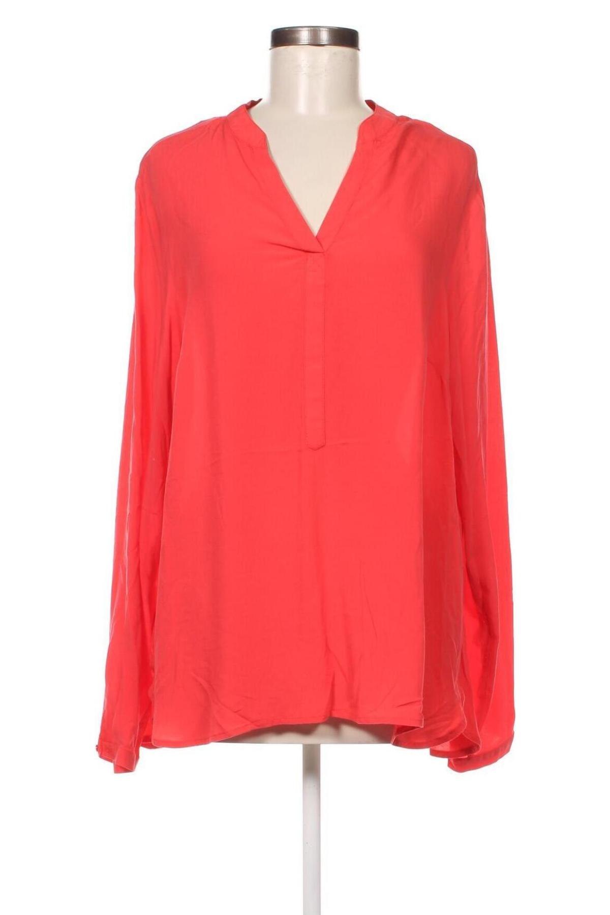Γυναικεία μπλούζα Comma,, Μέγεθος XL, Χρώμα Κόκκινο, Τιμή 17,35 €