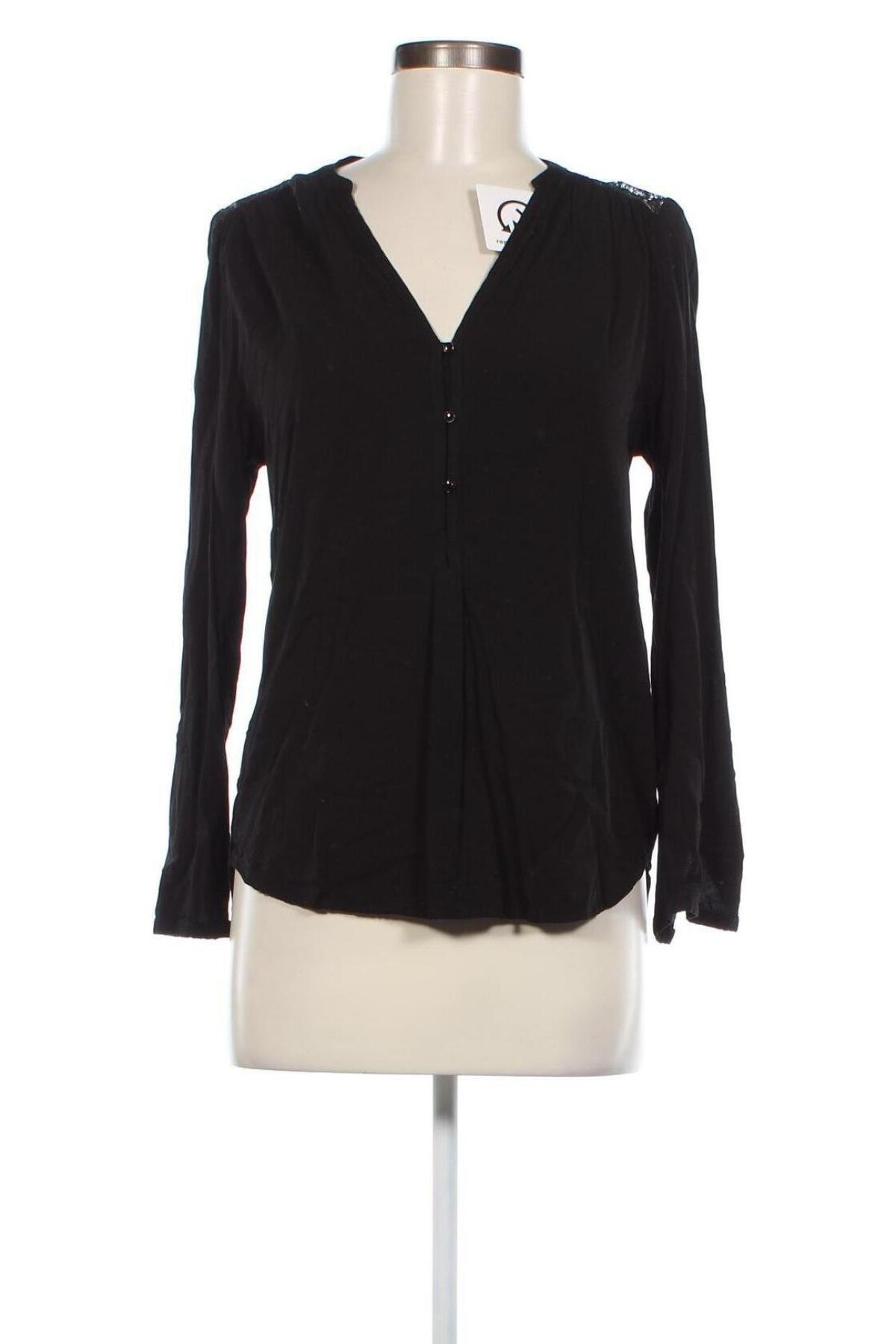 Γυναικεία μπλούζα Edc By Esprit, Μέγεθος S, Χρώμα Μαύρο, Τιμή 3,12 €