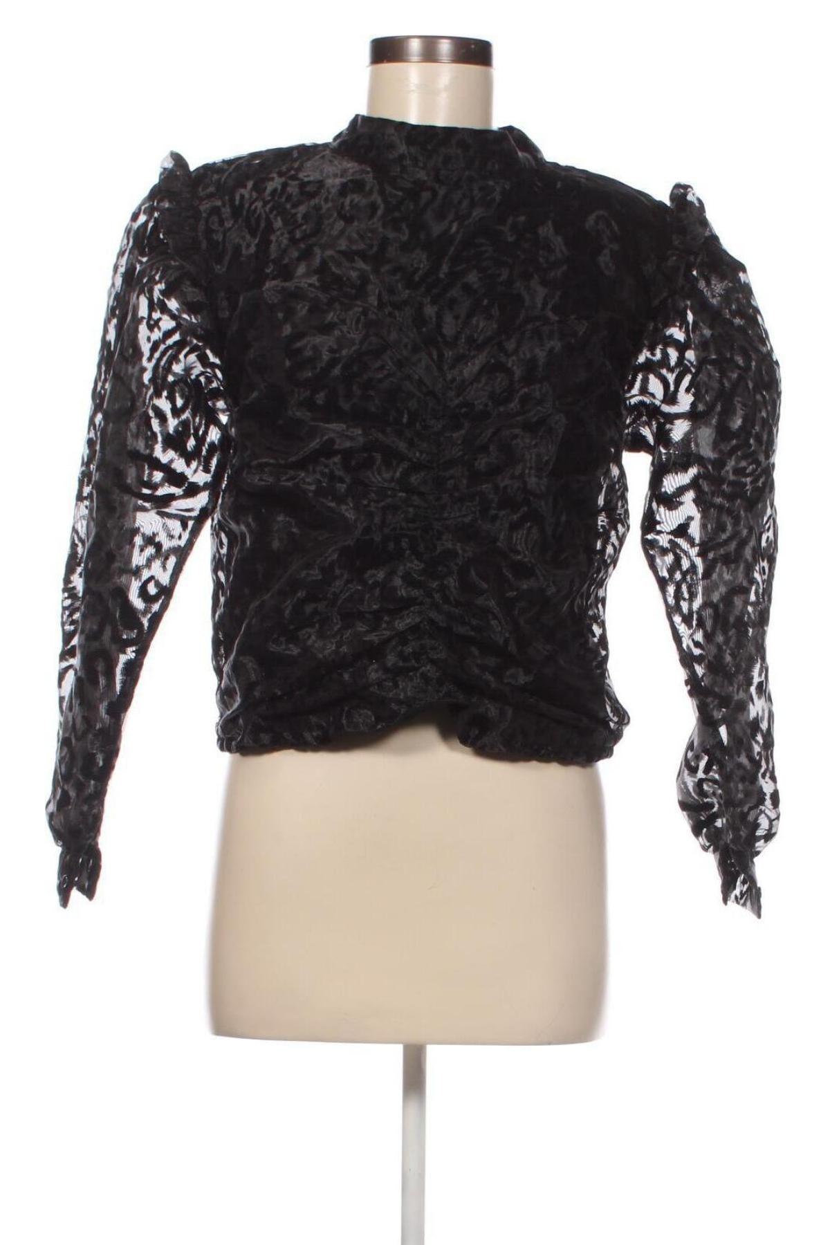 Γυναικεία μπλούζα Elisa, Μέγεθος L, Χρώμα Μαύρο, Τιμή 2,59 €