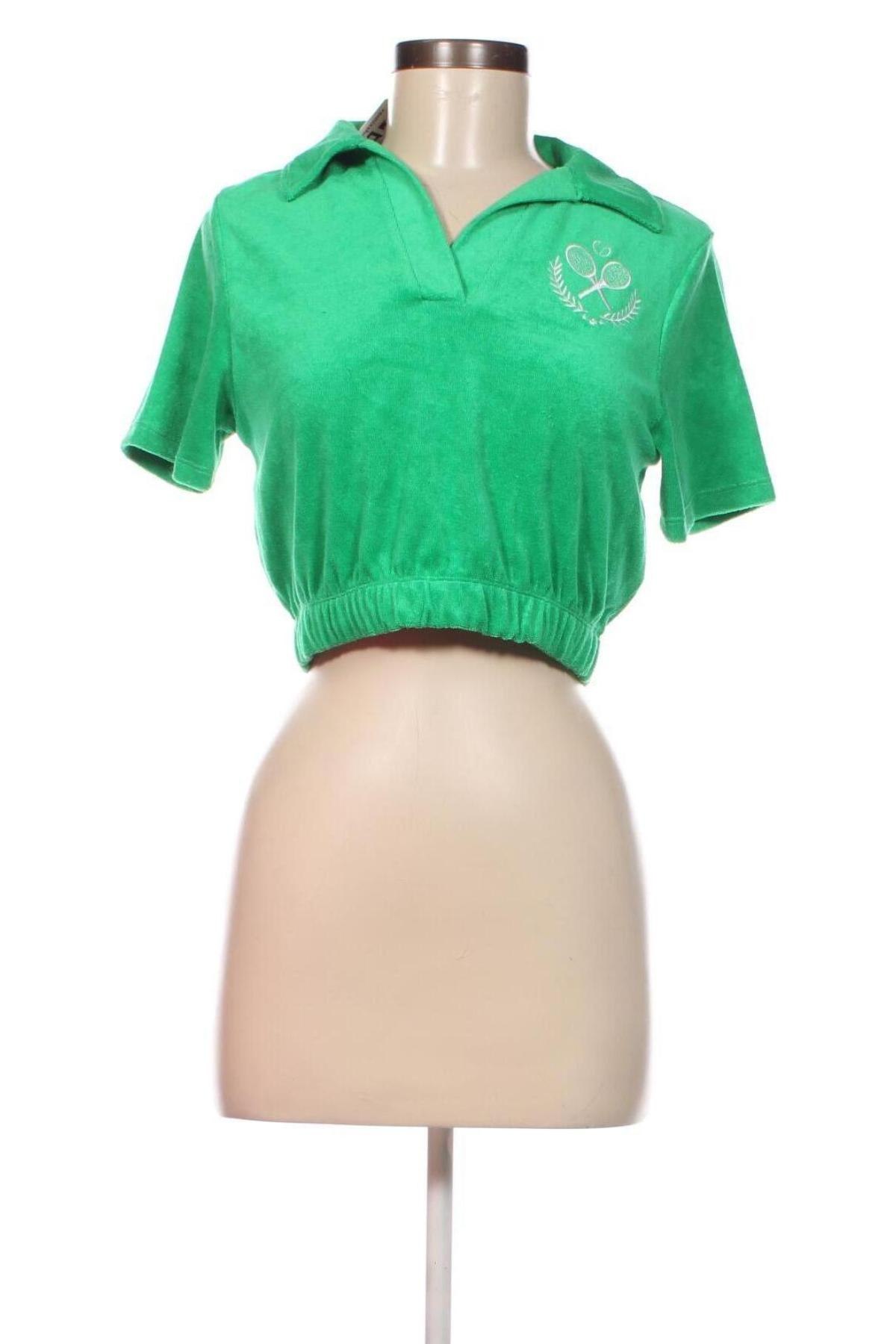 Дамска блуза Fb Sister, Размер S, Цвят Зелен, Цена 6,96 лв.