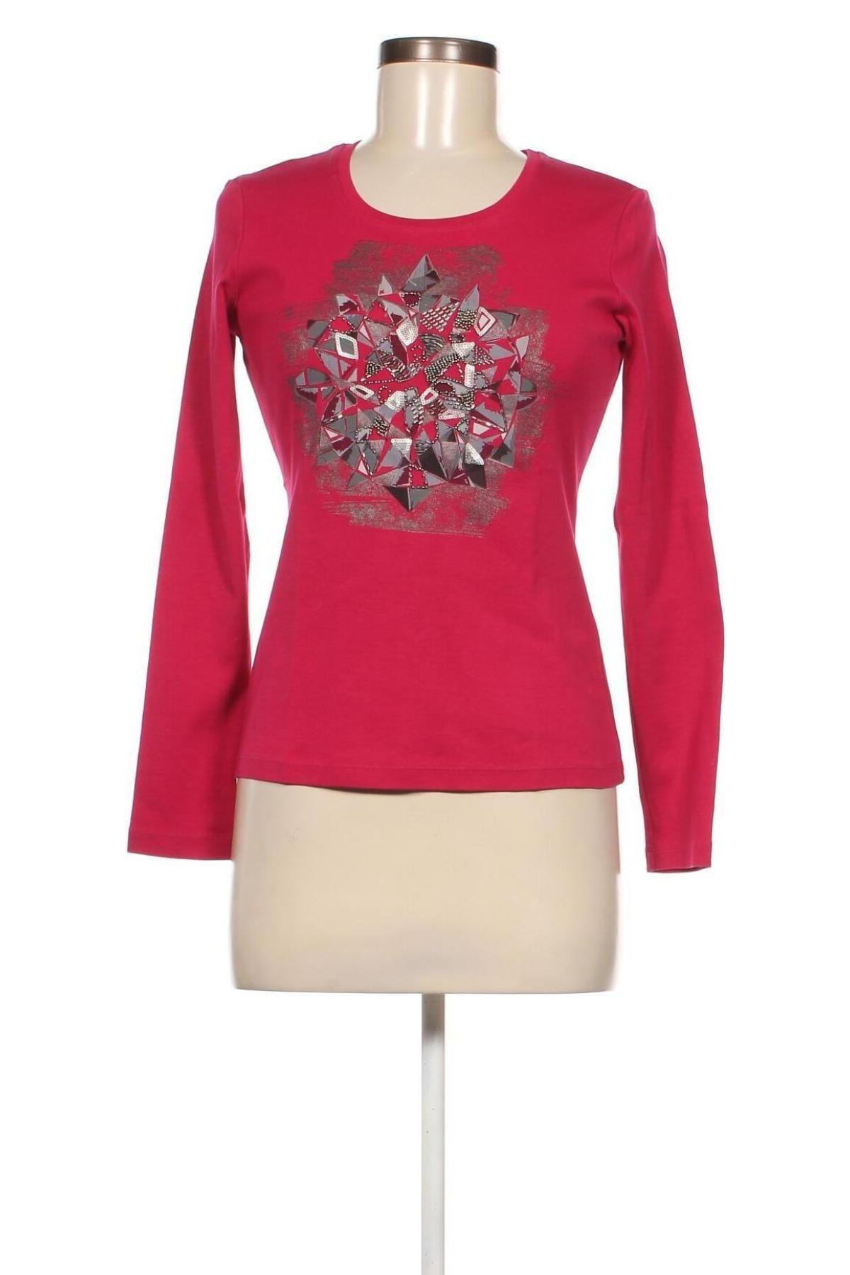 Γυναικεία μπλούζα G.W., Μέγεθος S, Χρώμα Ρόζ , Τιμή 5,47 €