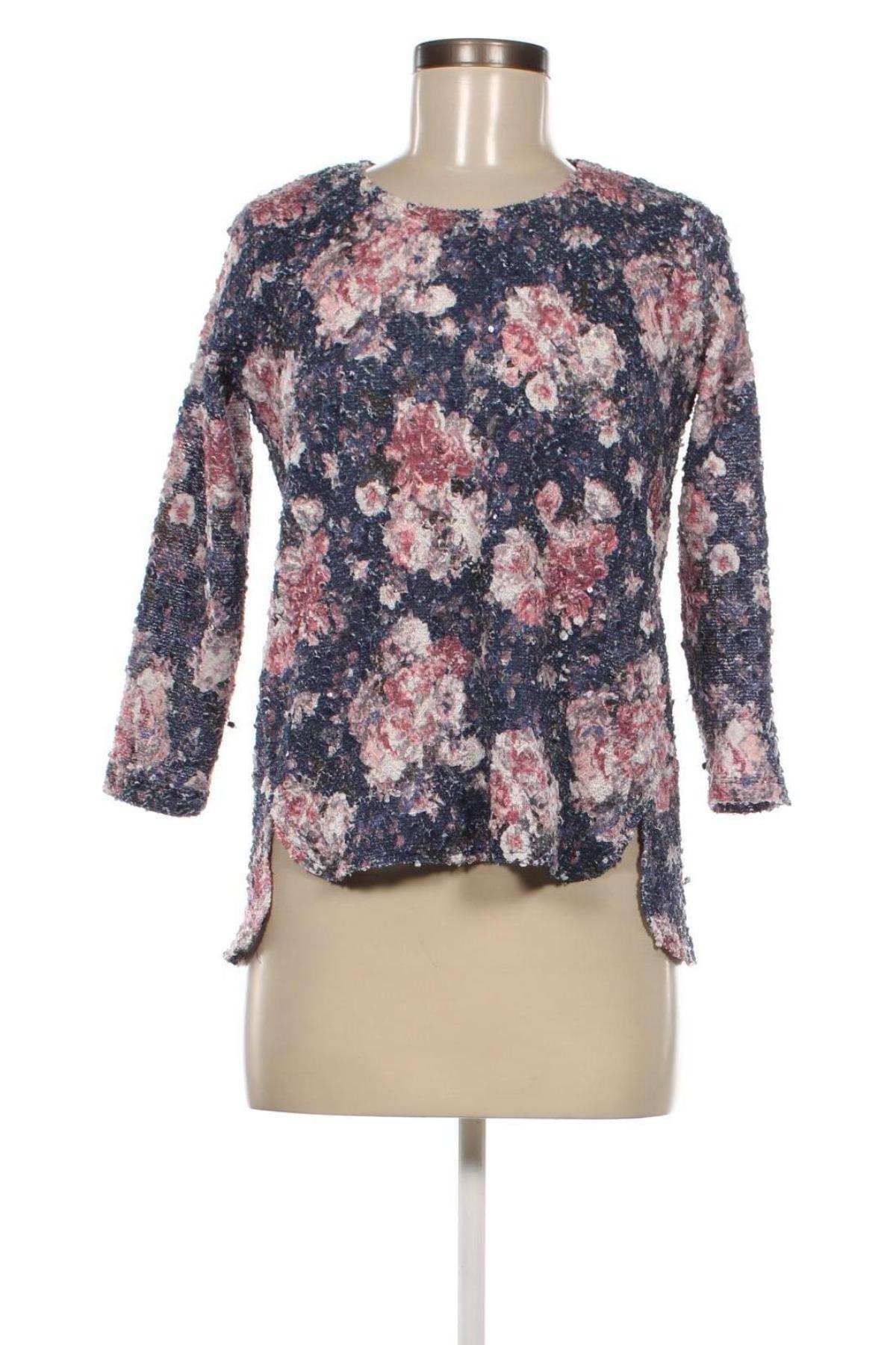 Дамска блуза Gina, Размер S, Цвят Многоцветен, Цена 5,51 лв.