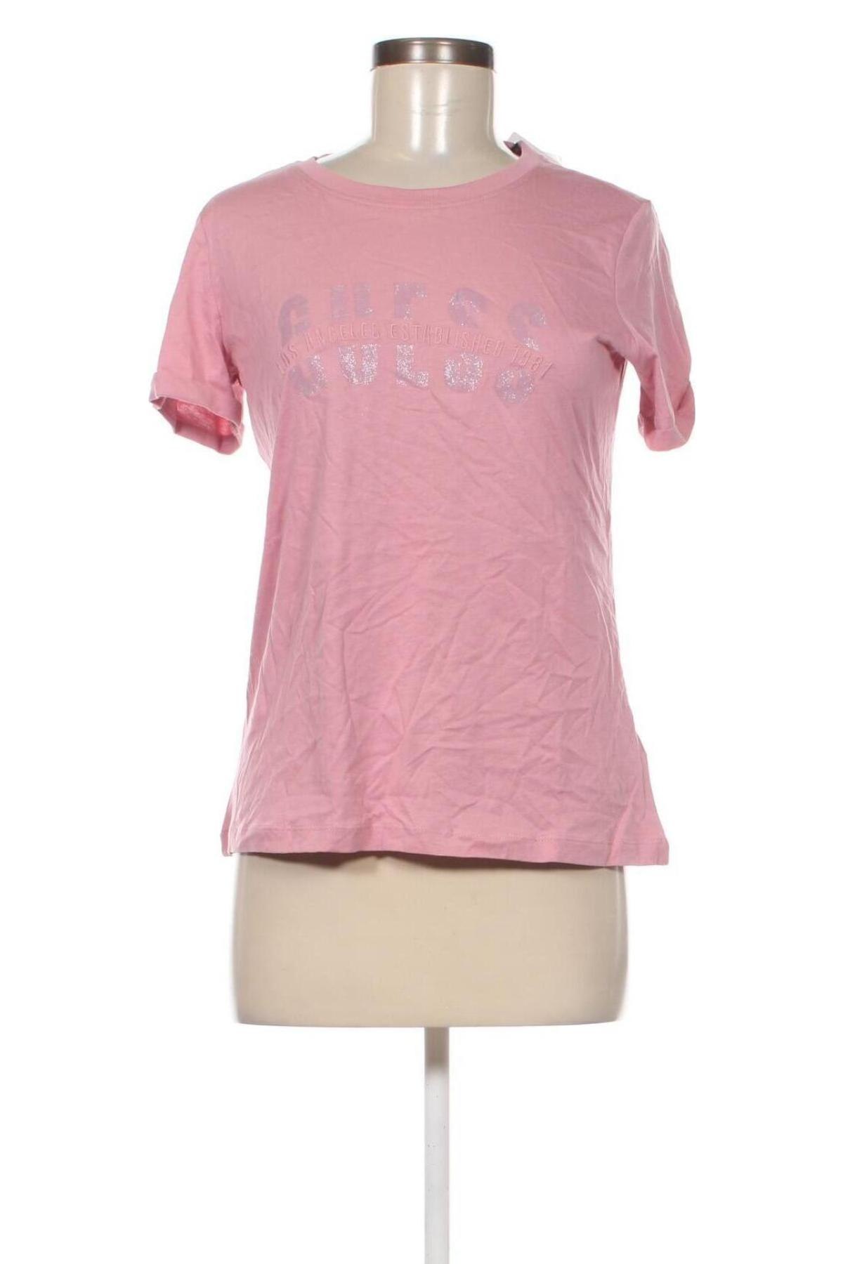 Дамска блуза Guess, Размер S, Цвят Пепел от рози, Цена 95,00 лв.