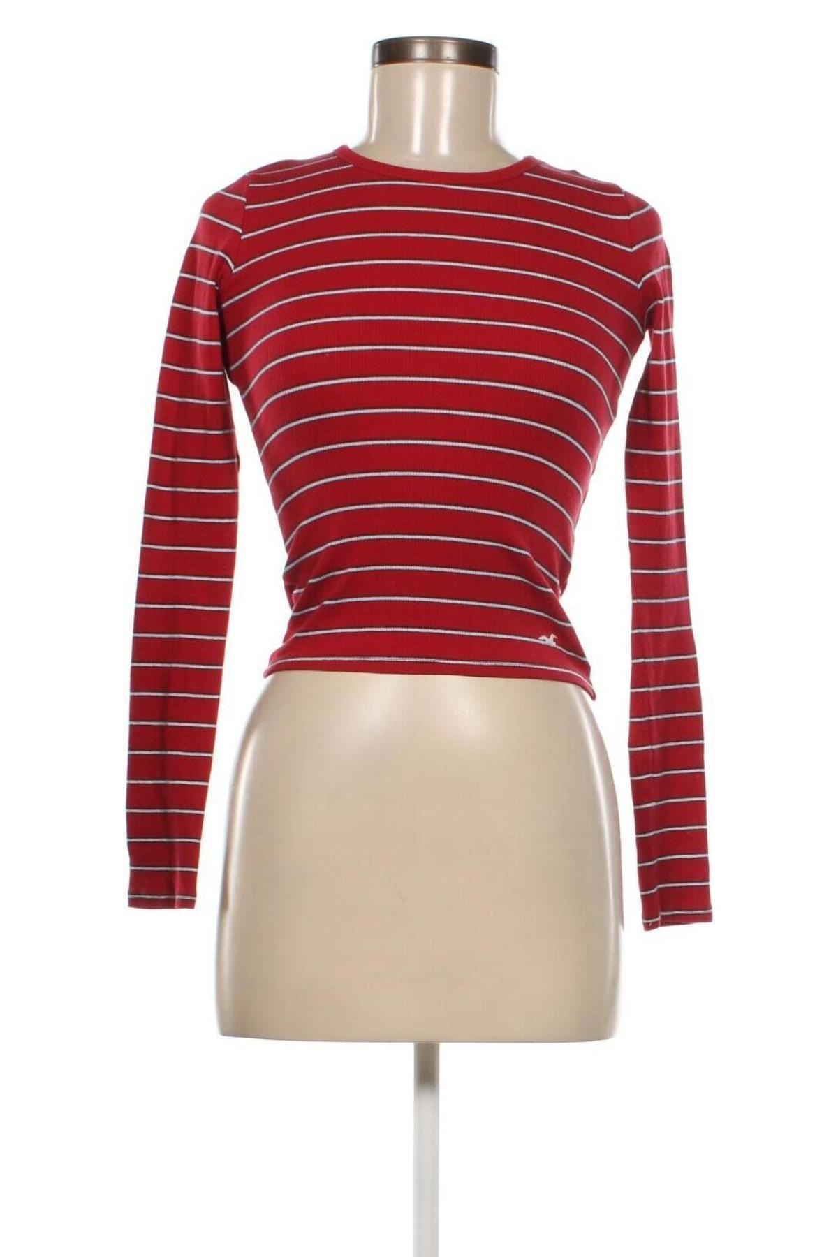 Γυναικεία μπλούζα Hollister, Μέγεθος XS, Χρώμα Κόκκινο, Τιμή 14,85 €