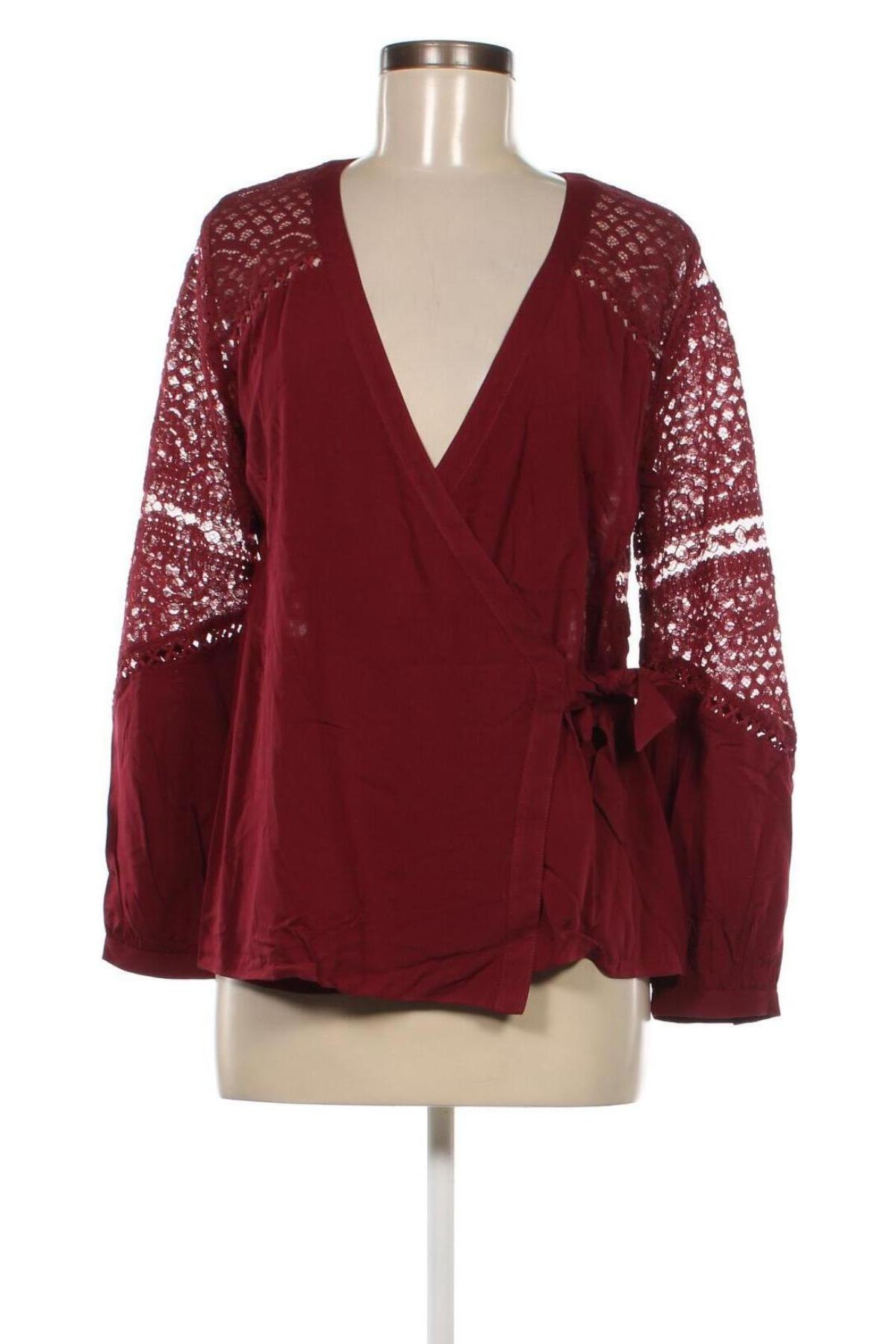 Damen Shirt Irl, Größe M, Farbe Rot, Preis 4,31 €