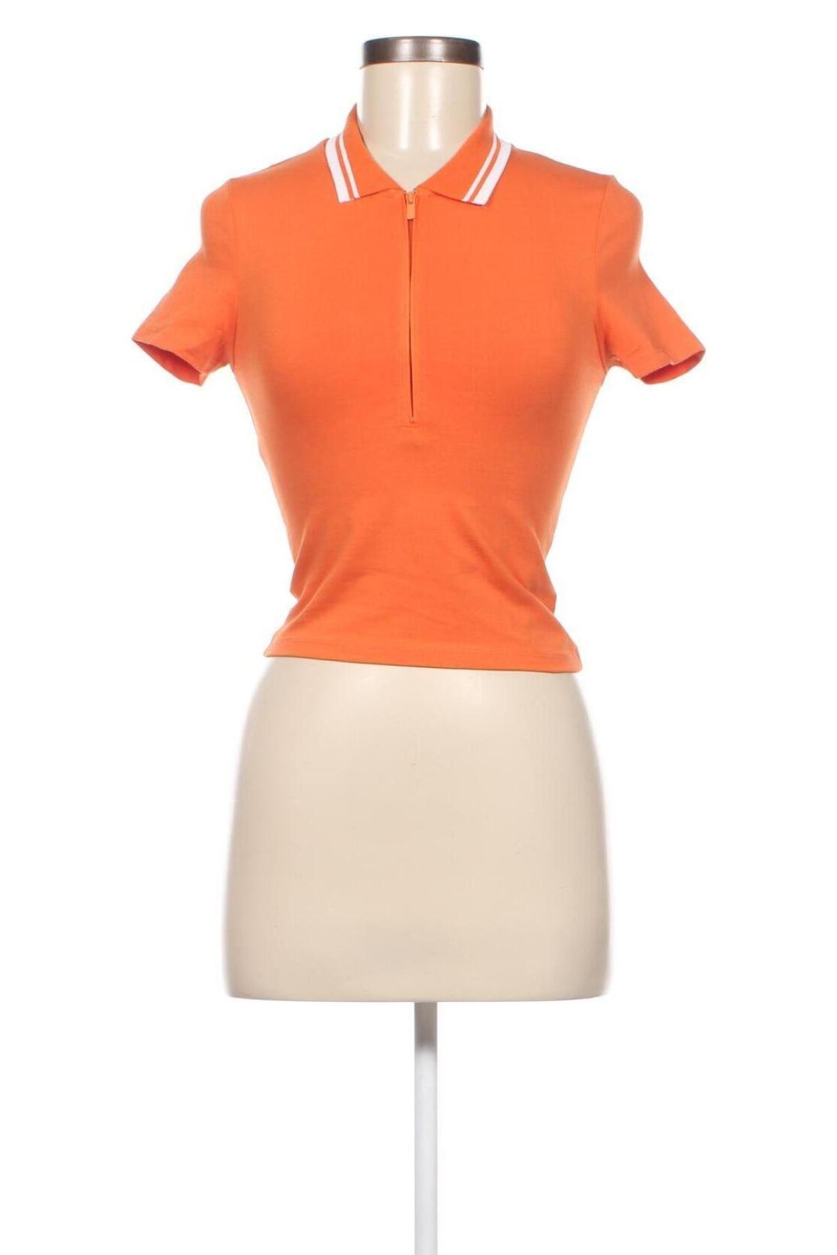 Дамска блуза Jennyfer, Размер S, Цвят Оранжев, Цена 8,68 лв.