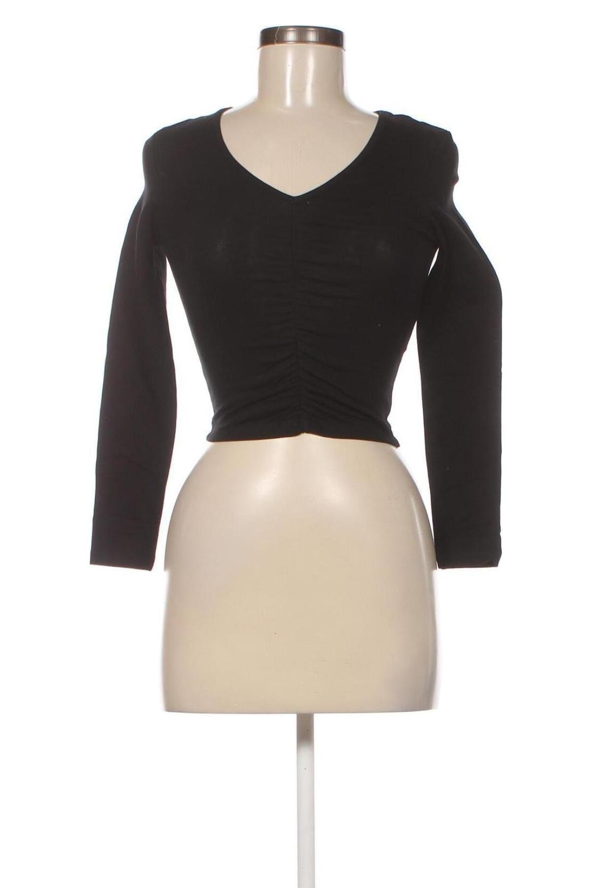 Дамска блуза Jennyfer, Размер XXS, Цвят Черен, Цена 11,47 лв.